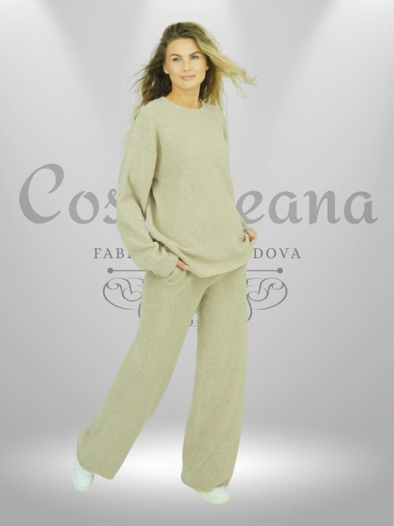 Pantaloni cashmere palasso