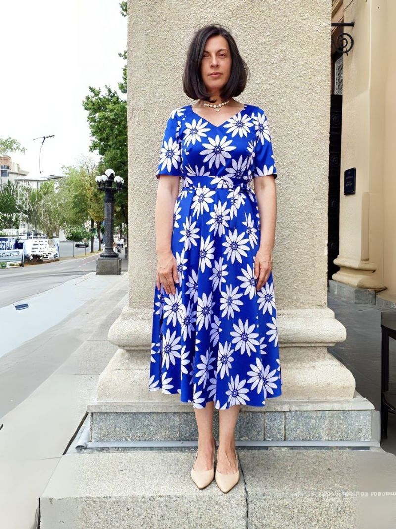 Rochie siluetata Afinatex