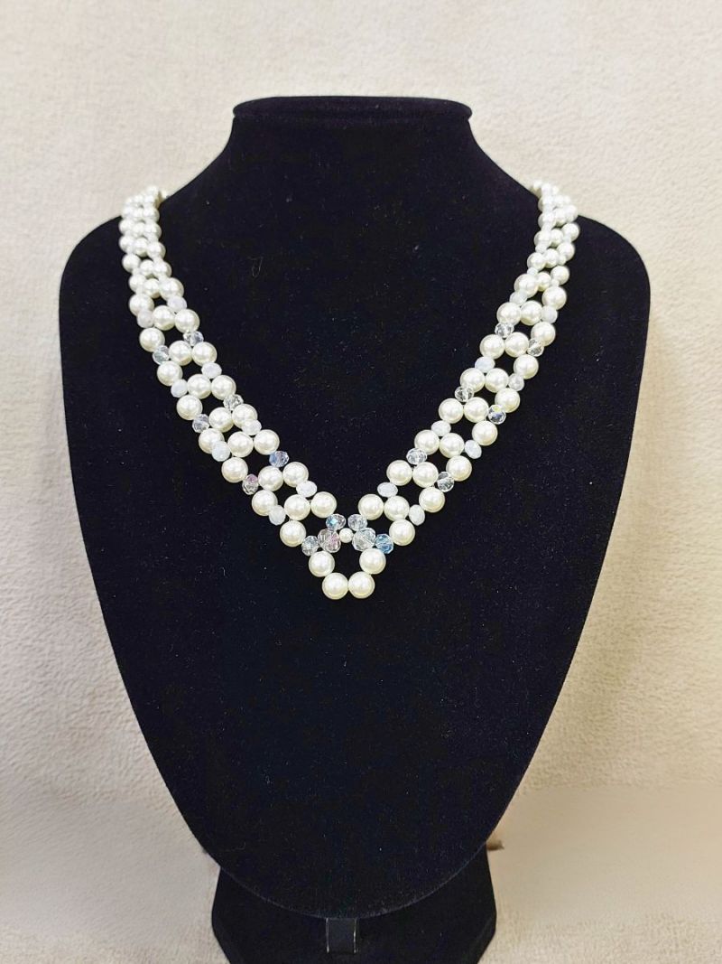 Colier + cercei pierle