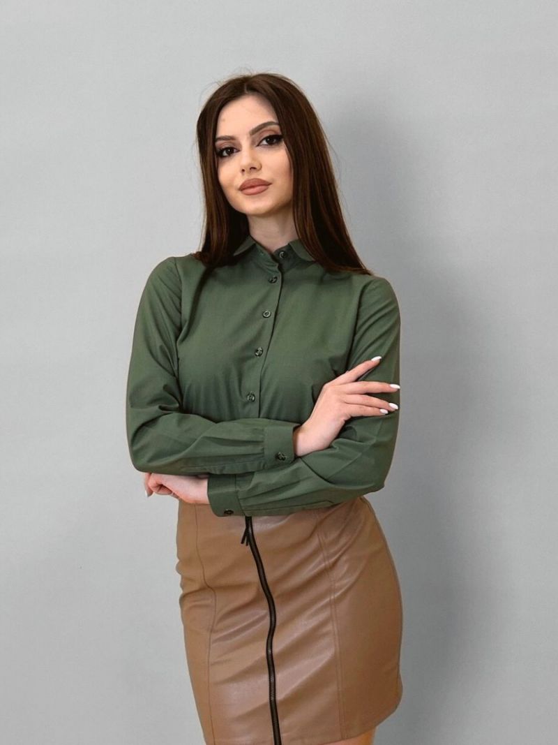 Camasa verde ML A87001