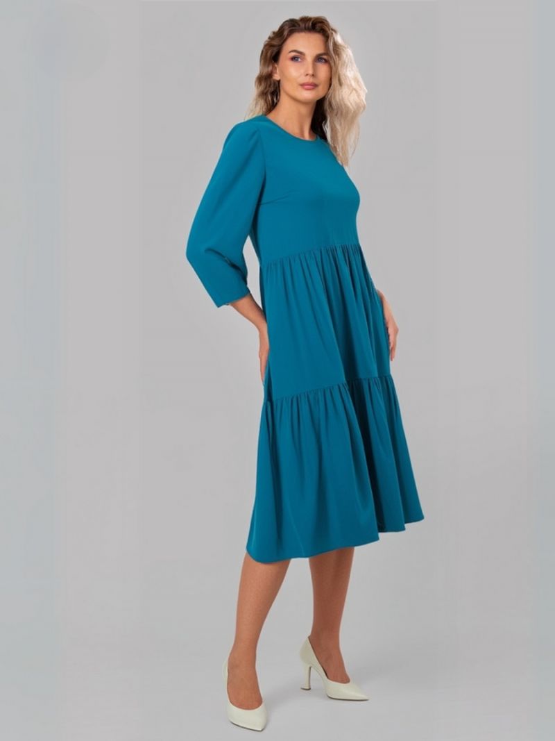 Rochie boho turquoise