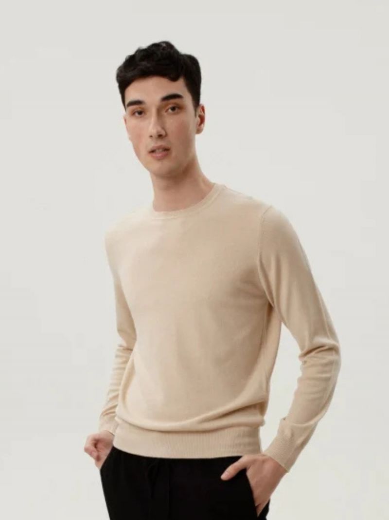 Hermina Pulover Barbati Clasic Tricotat ML234