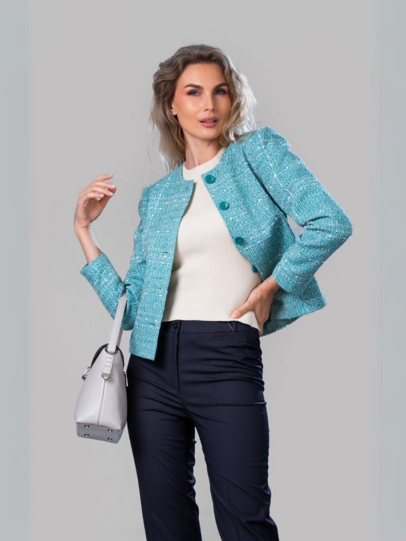 Sacou CHANEL tourquoise