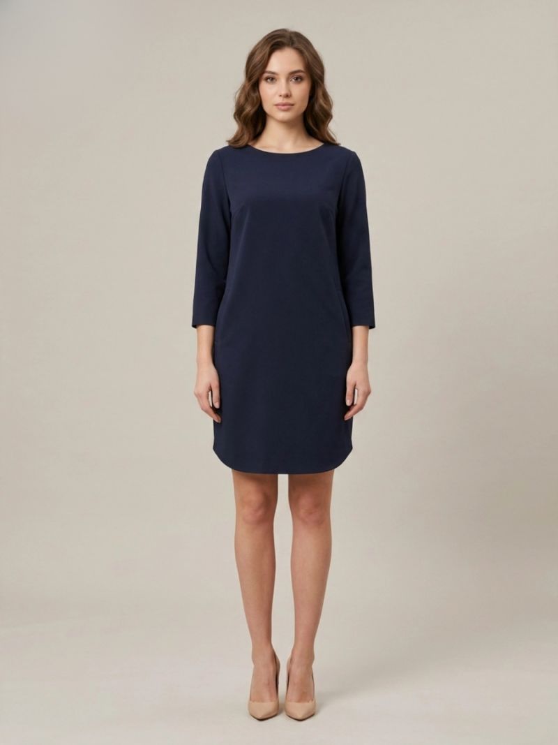 Rochie O-silueta blu