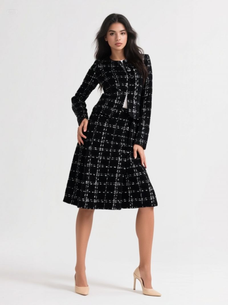 Set CHANEL negru