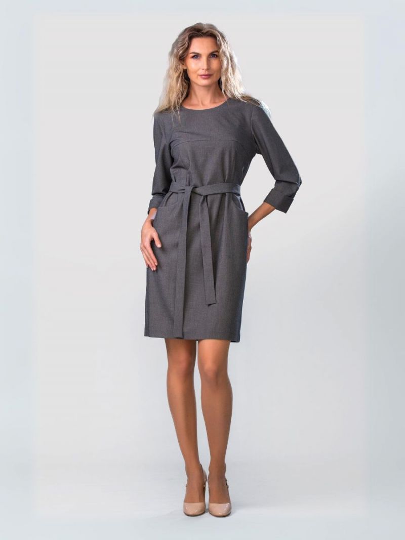 Rochie dreapta  maro GEO