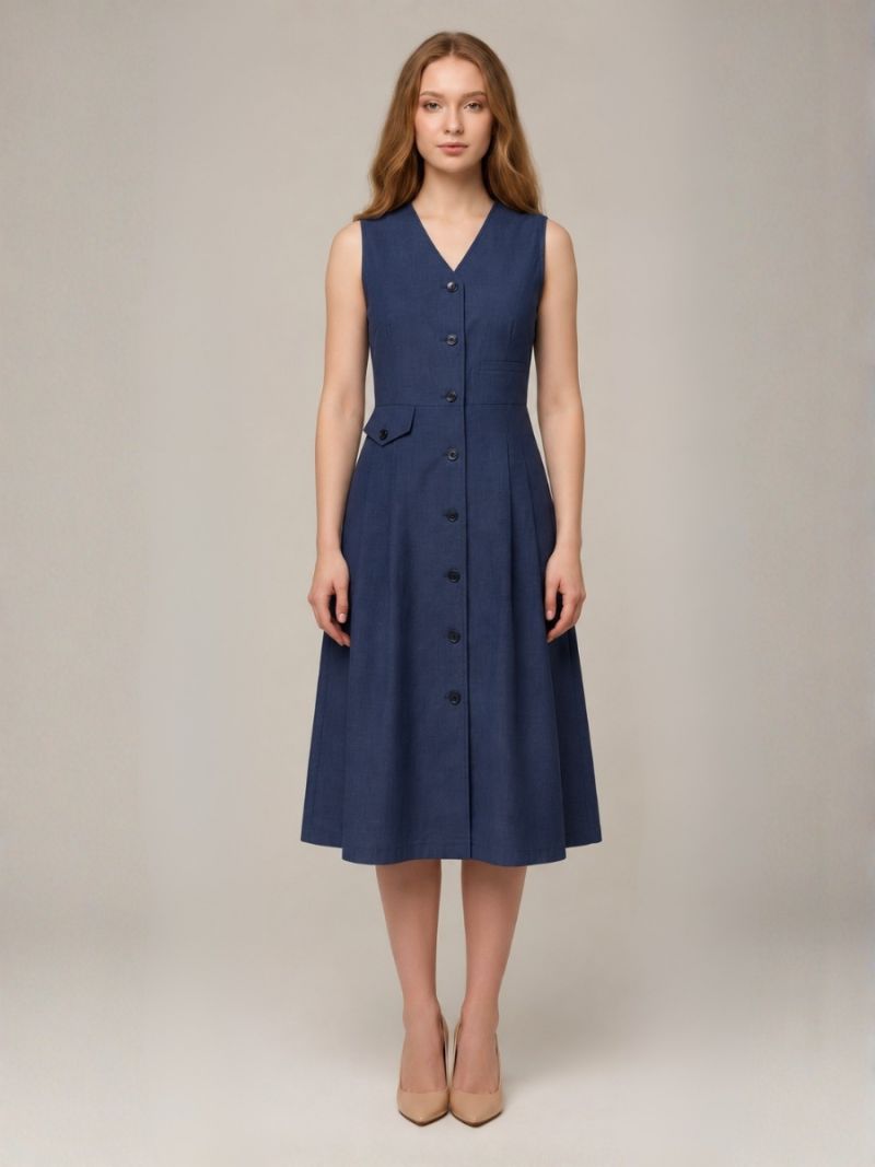 Rochie 812 blu