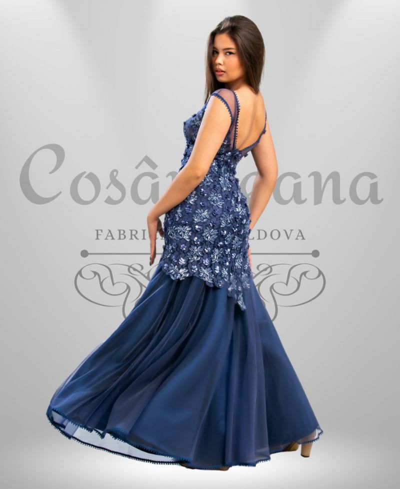 Rochie event sirena lavanda