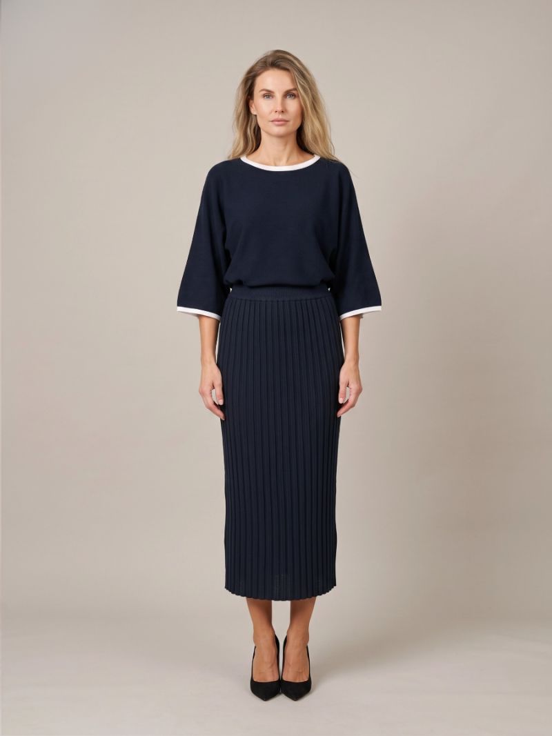 Fusta gofrata maxi