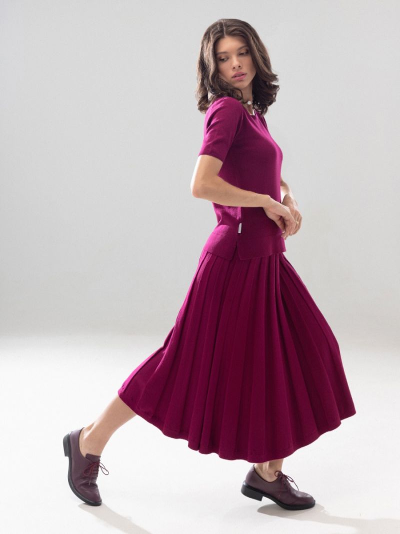 Fusta evazata tricotata H165