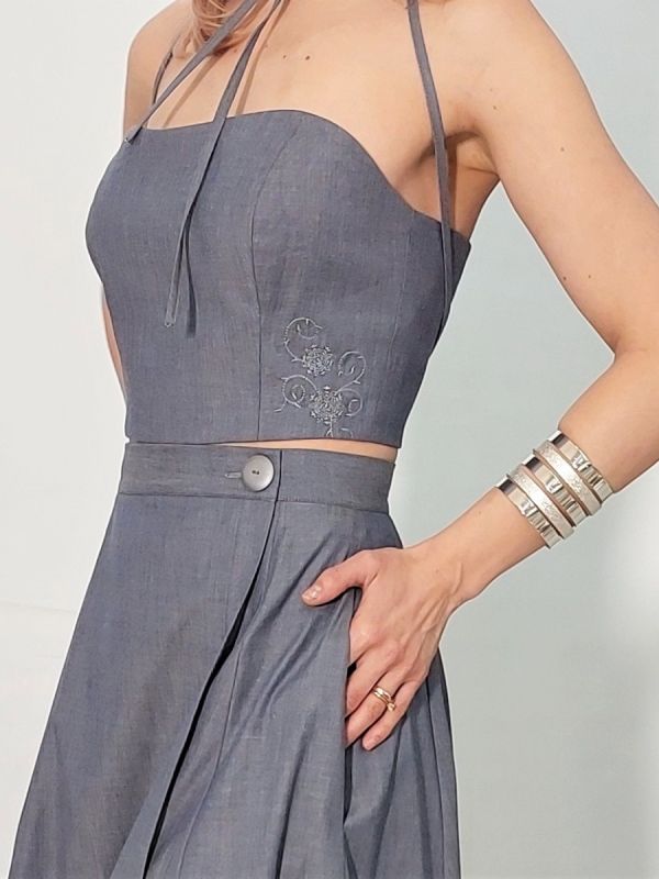 Corset denim