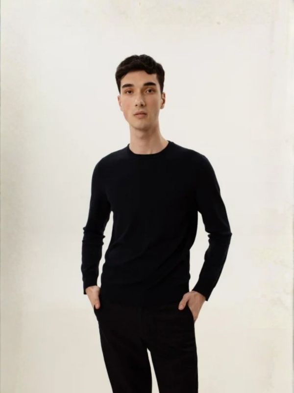 Hermina Pulover Barbati Clasic Tricotat ML234