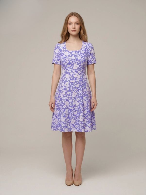 Rochie Silueta scurta Motiv flori