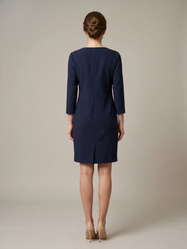 Rochie O-silueta blu