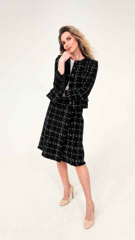 Sacou Chanel semiajustat